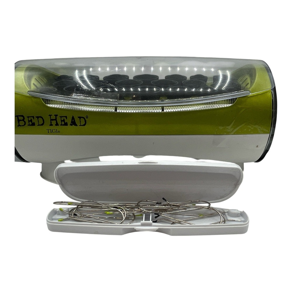 TIGI Bed Head Light Me Up Ion 20 Roller Hairsetter‎ Flocked Hot Curler & Pins